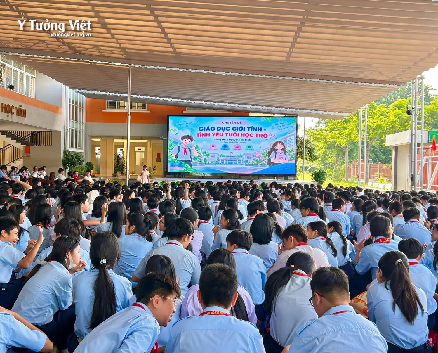 Giáo dục giới tính và xây dựng tình bạn đẹp tuổi học trò cùng Ý Tưởng Việt