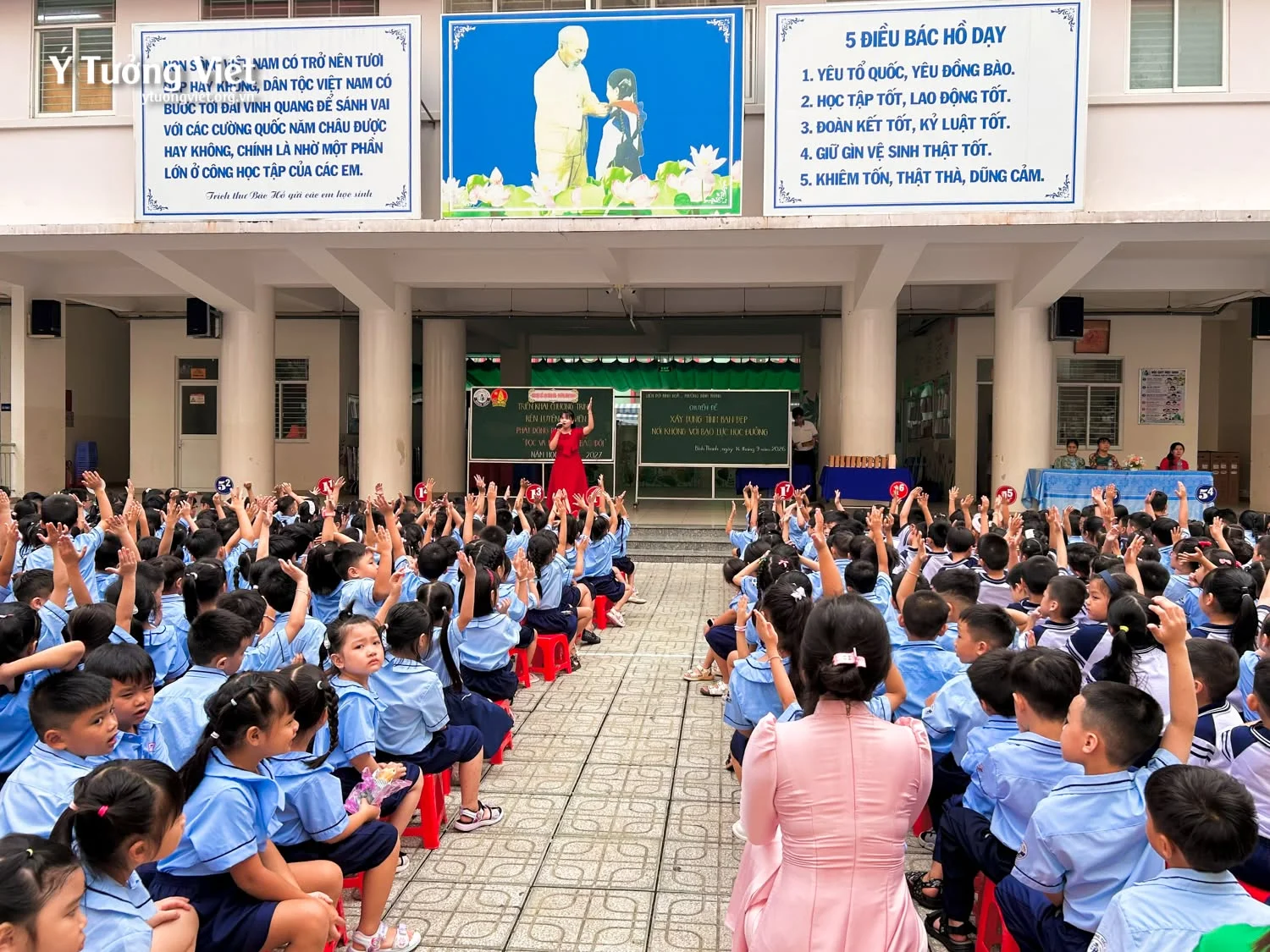 Giáo dục giới tính và xây dựng tình bạn đẹp tuổi học trò cùng Ý Tưởng Việt